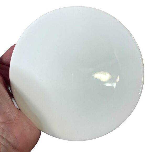 White Barn Candle Co White Pedestal Dish Candle Holder - Picture 2 of 4